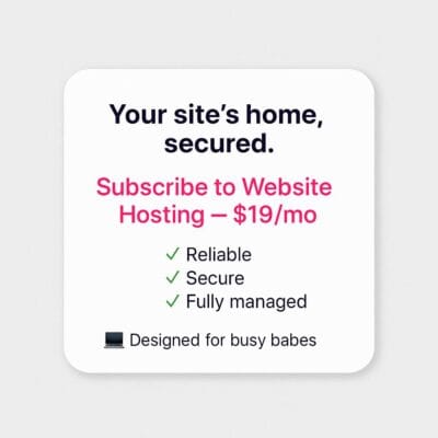 Website Hosting Plan