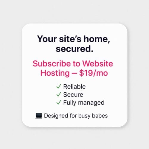 Website Hosting Plan