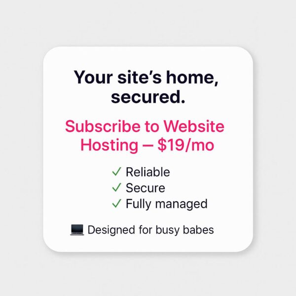 Website Hosting Plan