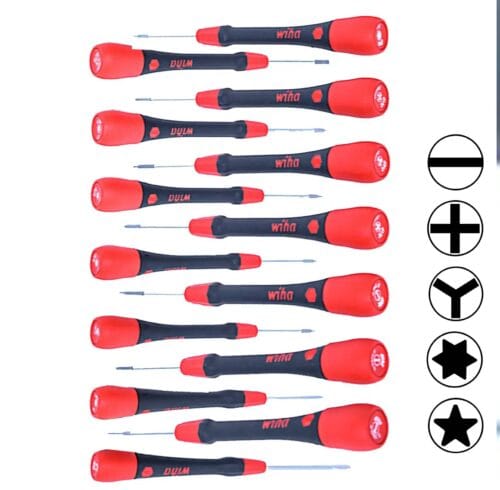 14 Piece Precision Torx Screwdriver Set (Wiha)
