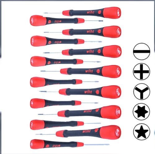 14 Piece Precision Torx Screwdriver Set (Wiha) - Image 2