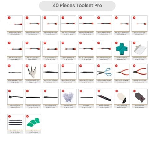 40 Pieces Toolset Pro (Wrepair) - Image 6