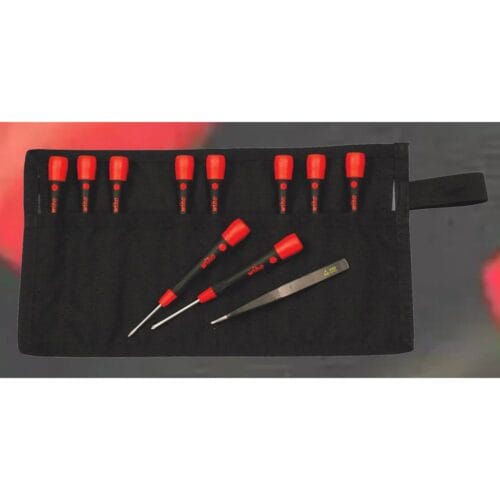 11 Piece PicoFinish Precision Screwdriver and Tweezers Set (Wiha) - Image 3