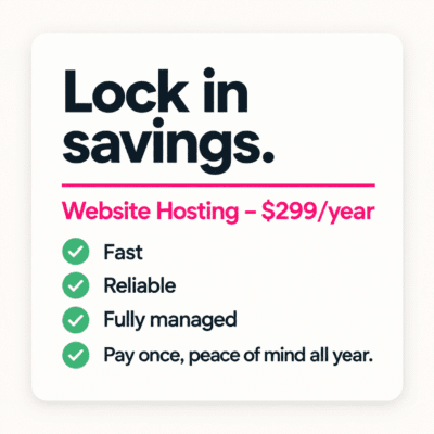 Website Hosting Plan (Yearly)