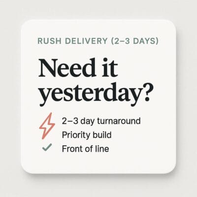 Rush Delivery (2–3 Days)