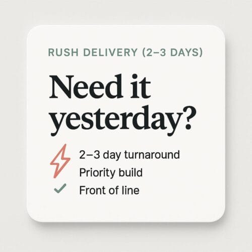 Rush Delivery (2–3 Days)