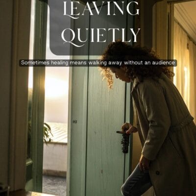The Art of Leaving Quietly