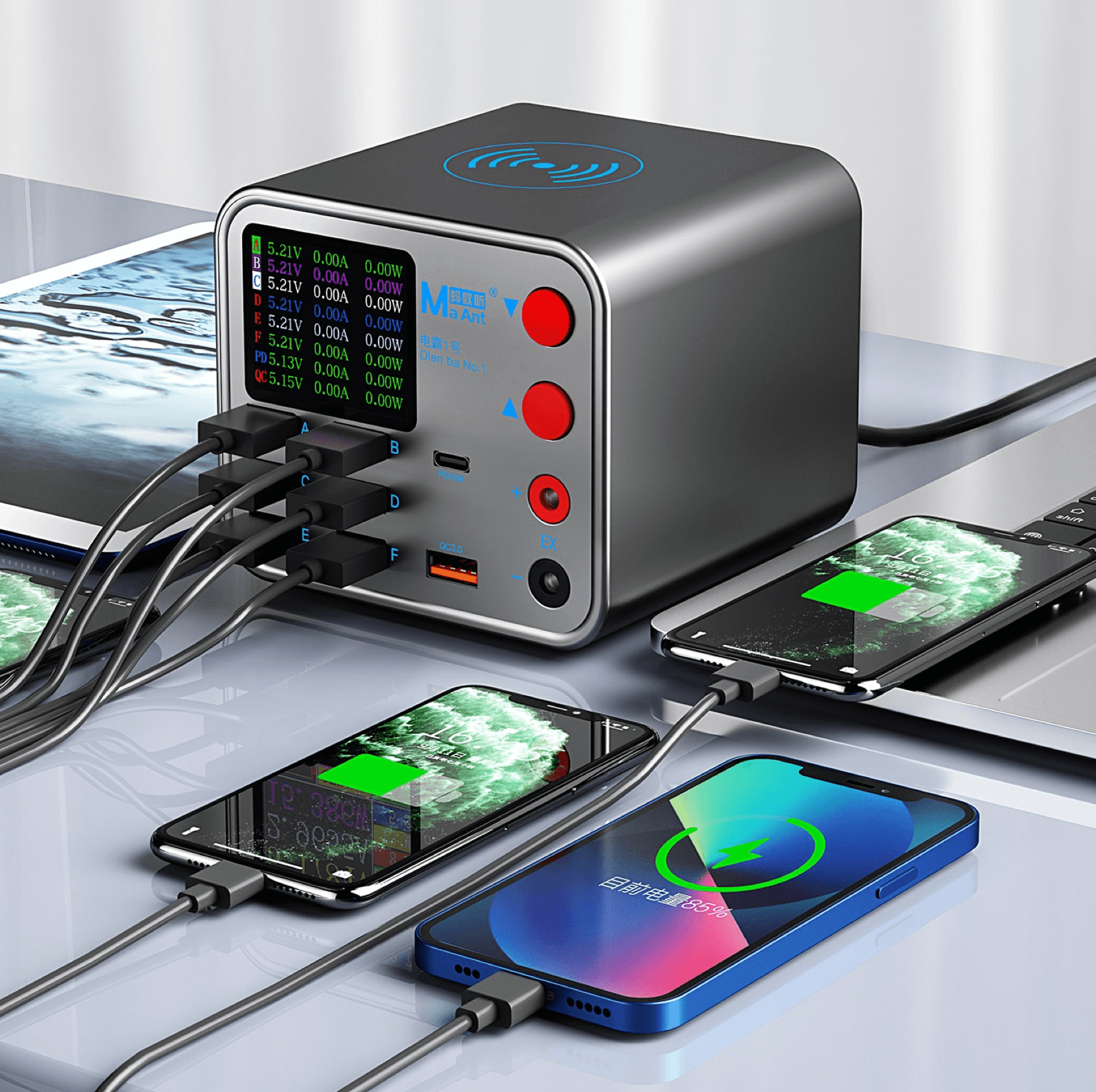 DiANBA 22W 8-Port Power Station