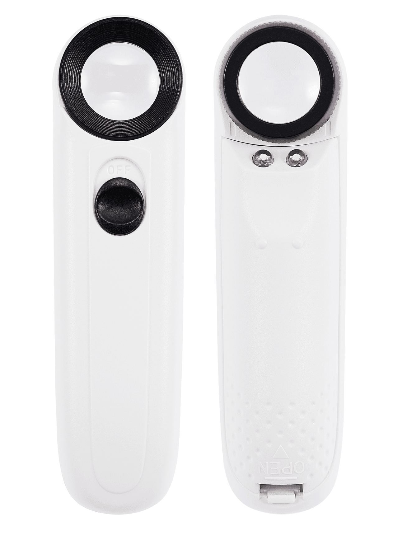 Hand-Hold Glass Magnifier MG6B-1B (40X)