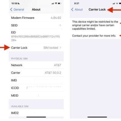 Carrier Factory Unlock Deposit (Per Device)