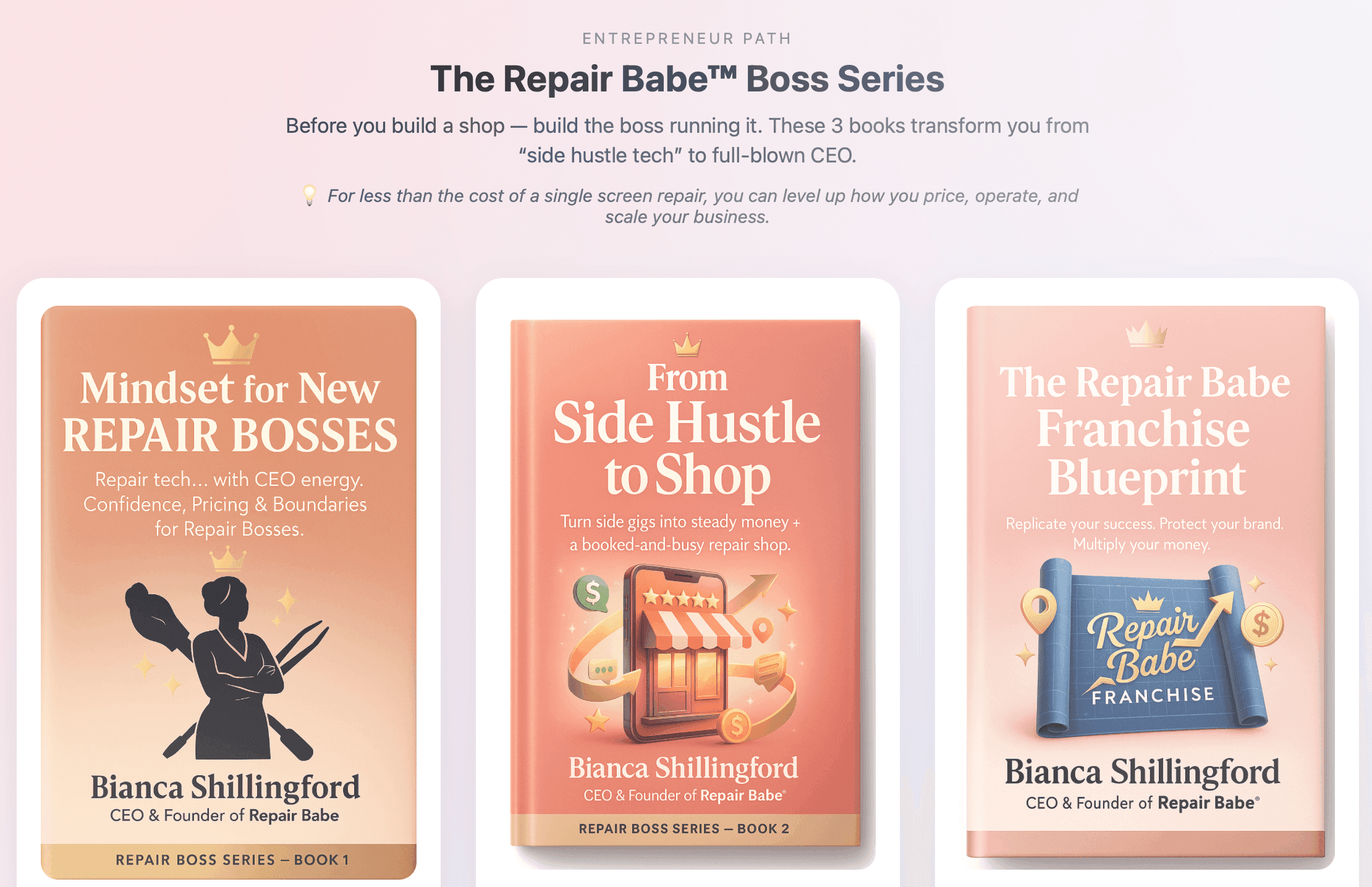 The Repair Babe™ Business Builder Bundle