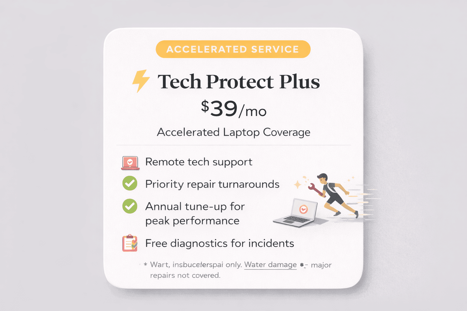 TechProtect Laptop Care Plus