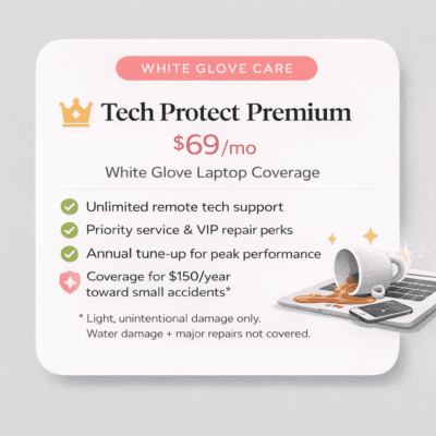 TechProtect™ Laptop Care – Premium