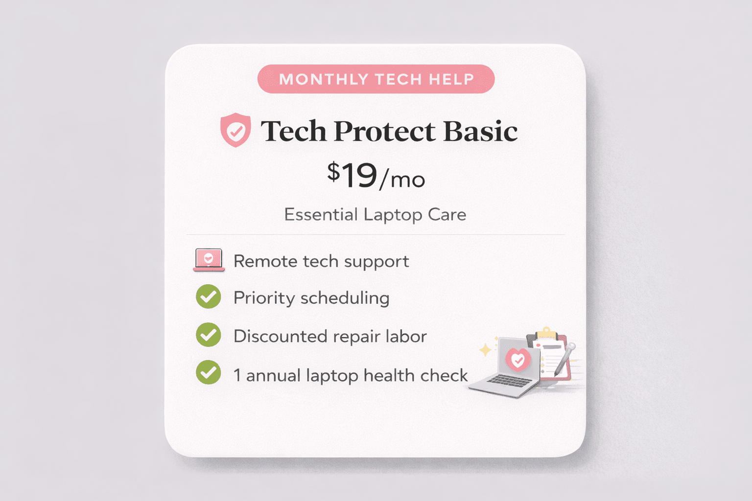 TechProtect Laptop Care Basic