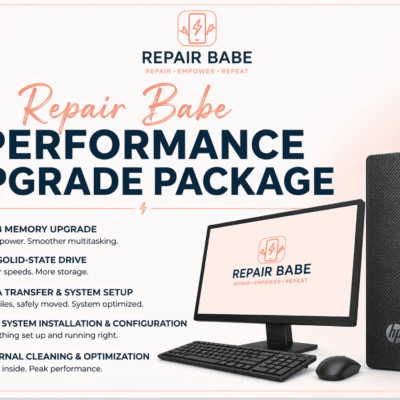 Full Performance Upgrade – HP Desktop