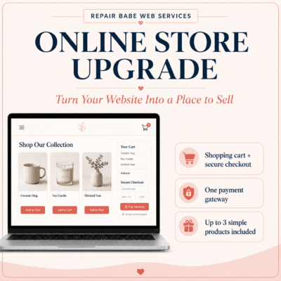 Online Store Upgrade